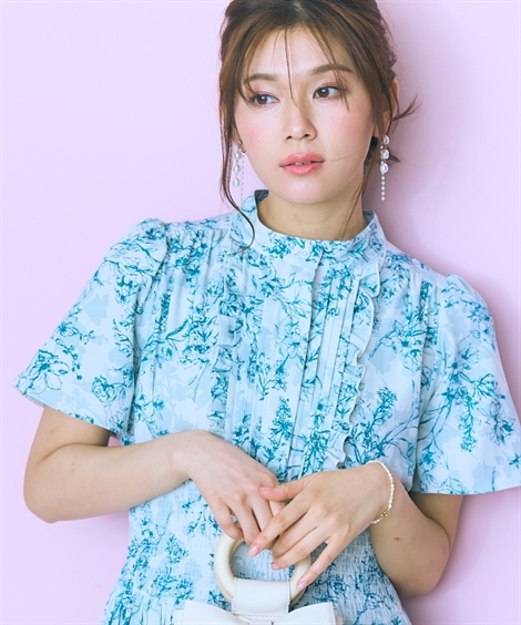 ニッセン（nissen） ワンピース ロング マキシ レディース プリーツ