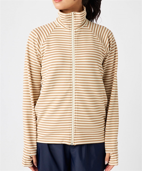 FILA（フィラ） ラッシュガード レディース 先染めボーダー 水陸両用