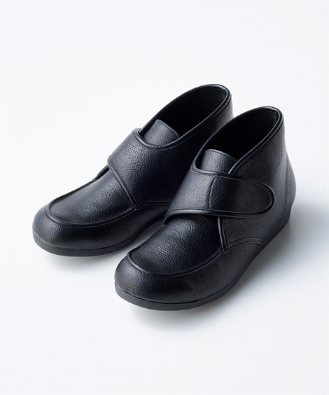 ニッセン らくしゃん ワンタッチ ショート ブーツ 夏 | 22.5/23/23.5