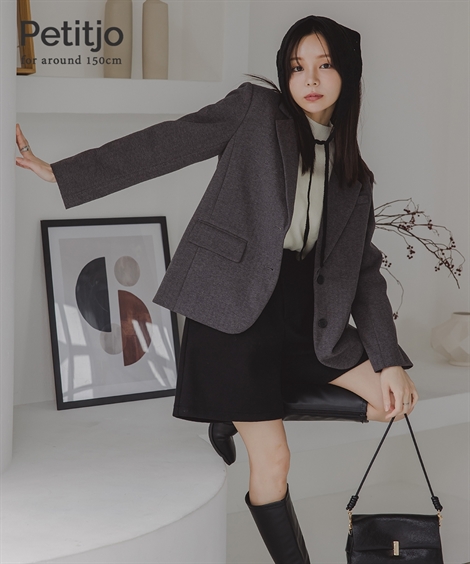 ニッセン（nissen） ジャケット アウター 小さいサイズ レディース