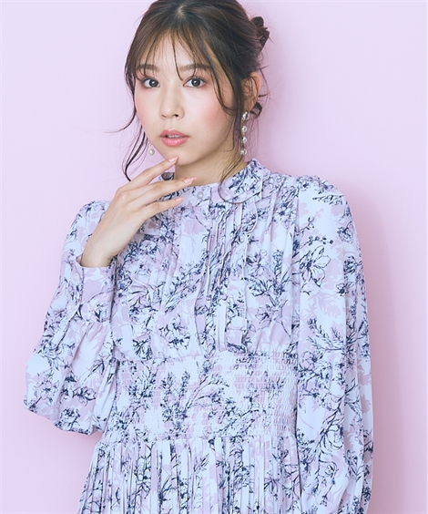 ニッセン（nissen） ワンピース ロング マキシ レディース フラワー