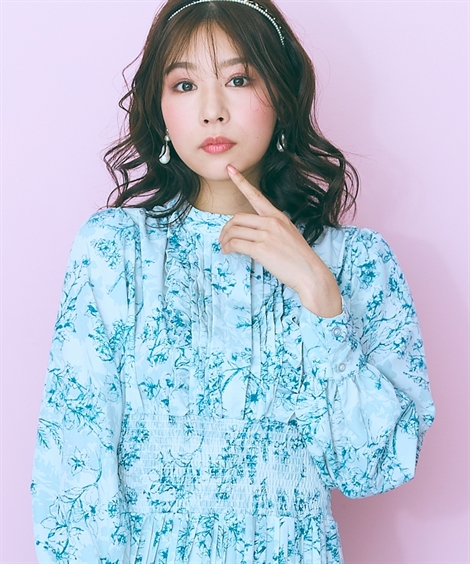 ニッセン（nissen） ワンピース ロング マキシ レディース フラワー