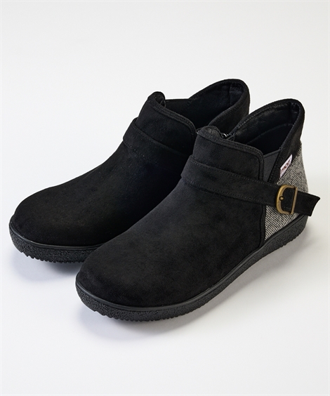 ニッセン（nissen） レディース ゆったり幅広 moz モズ 軽量 ベルト付