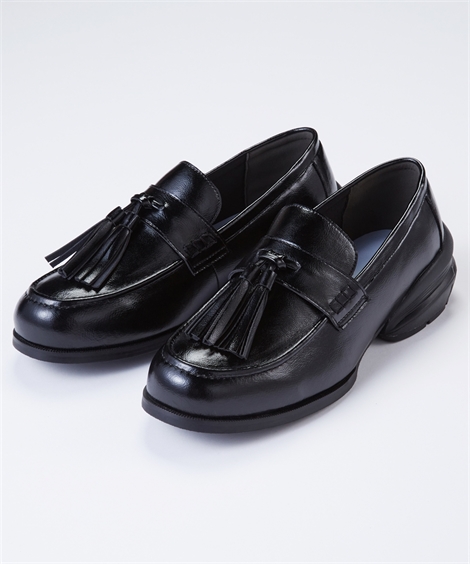 ニッセン（nissen） レディース タッセル付 ローファー シューズ