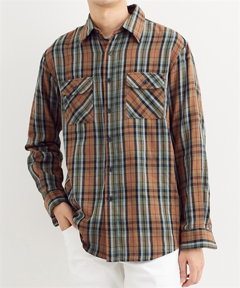 ニッセン（nissen） Tシャツ カットソー メンズ 綿100％ ダブルガーゼ