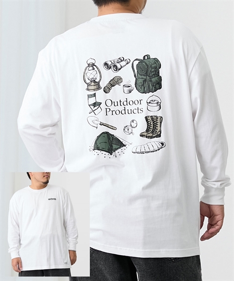 ニッセン（nissen） OUTDOOR Tシャツ カットソー メンズ バック