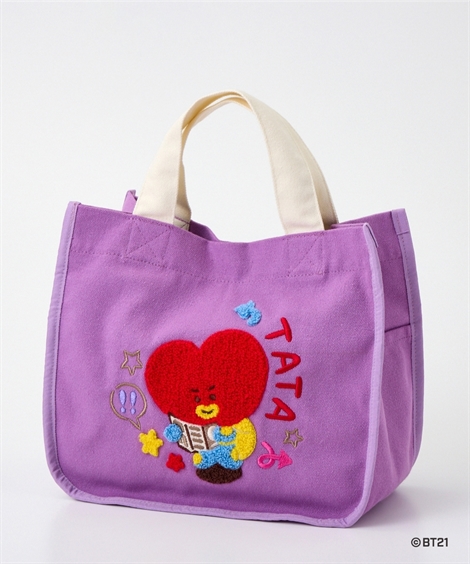 ニッセン（nissen） レディース BT21 amazing journeyサガラ刺しゅう