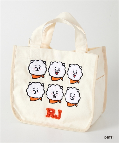 ニッセン（nissen） レディース BT21 ぽこぽこフェイスサガラ刺しゅう
