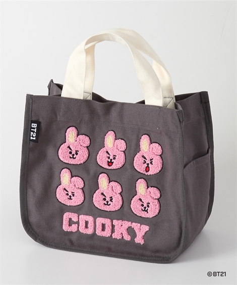 ニッセン（nissen） レディース BT21 ぽこぽこフェイスサガラ刺しゅう