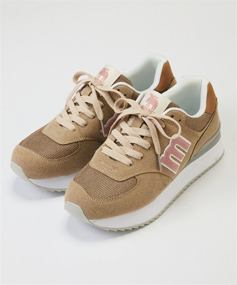 ニッセン（nissen） レディース ノベルティ付 moz モズ 厚底ロゴ