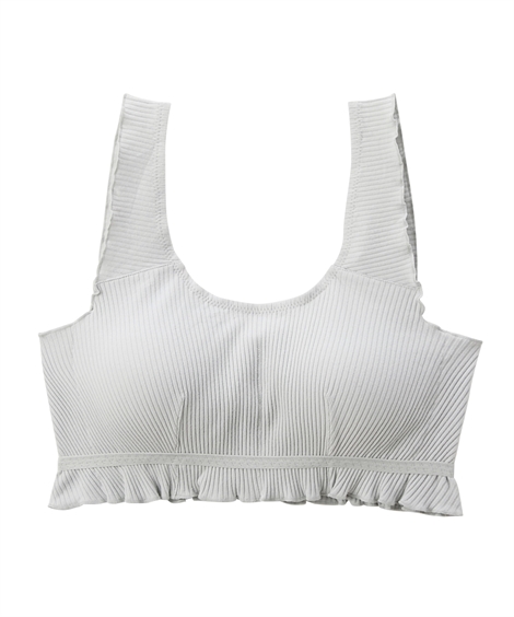 ノンワイヤーブラジャー レディース まるでNOブラ ハーフトップ ブラジャー ノンワイヤー 女性 インナー | LL/3L | ニッセン nissen | ニッセン | 03