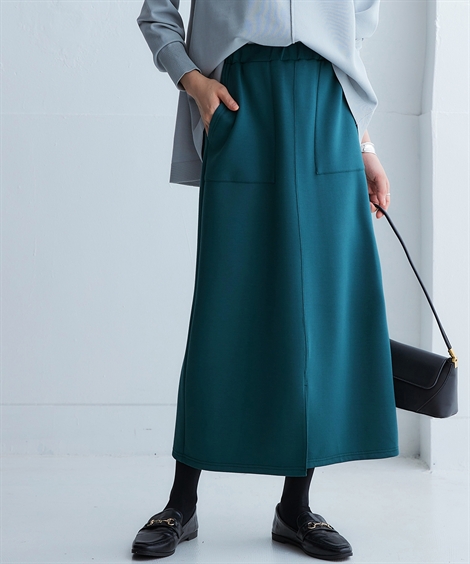 tach clothing ロングスカート チチカカ（TITICACA） ファブリックプリントジャージースカート