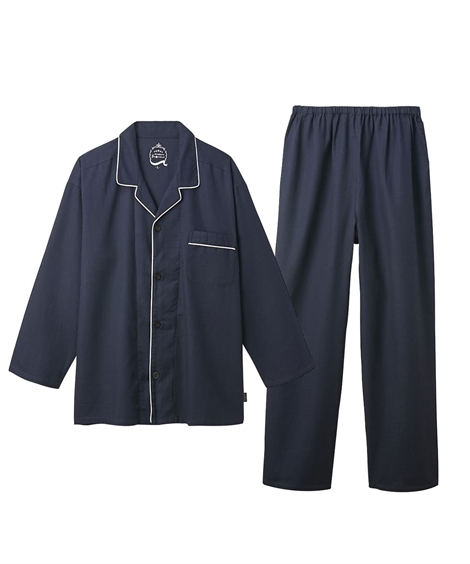 ニッセン（nissen） ルームウェア メンズ パジャマ ワッフル織り 前