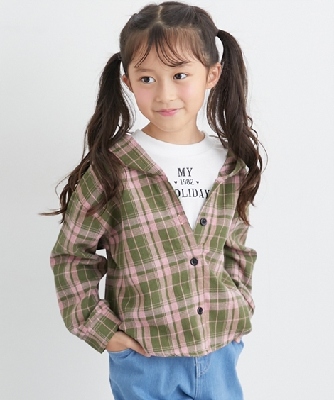 3点専用！ラルフローレン　長袖　チェック　フレア　シャツ　チュニック 女の子 ラルフローレン 長袖チェックOXシャツ - ラルフローレン子供服専門