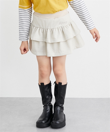 ニッセン（nissen） 子供服 キッズ セットアップ 可能 ラメ入りフリル