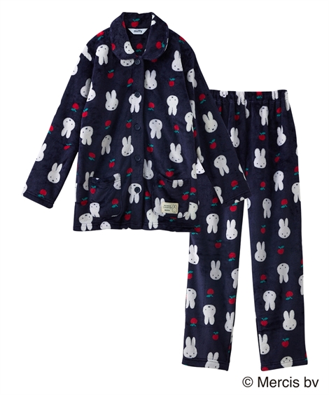 ニッセン（nissen） パジャマ 上下セット レディース ミッフィー ふわ