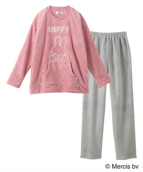 ニッセン（nissen） パジャマ 上下セット レディース ミッフィー ふわ