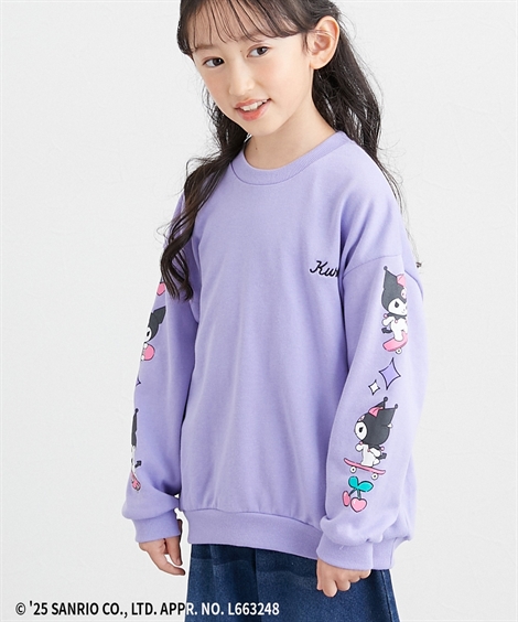 ニッセン（nissen） トレーナー 子供服 キッズ クロミ 袖 プリント