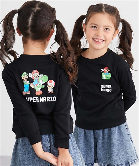ニッセン（nissen） トレーナー 子供服 キッズ スーパーマリオ
