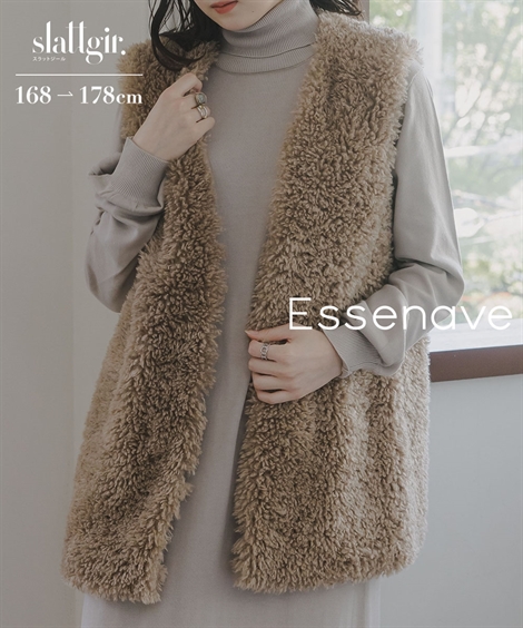 ニッセン（nissen） ベスト トールサイズ レディース 高身長 プードル