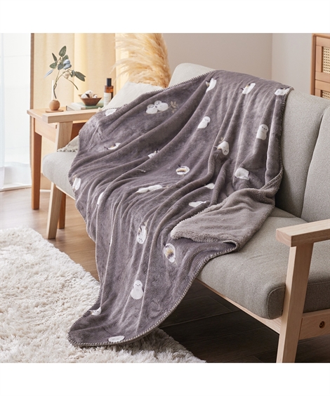 ニッセン（nissen） 毛布 ブランケット 寝具 なめらかタッチなふんわり