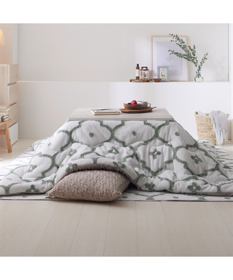 ニッセン（nissen） こたつ布団 こたつ掛布団 カットボアフランネル