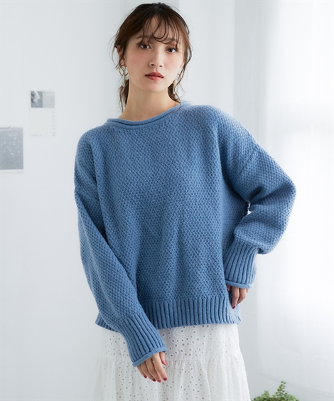 ニッセン（nissen） ニット セーター レディース ロールプチ