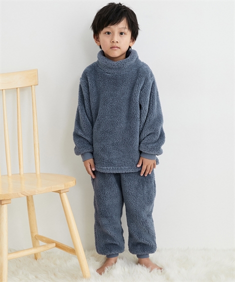 ニッセン（nissen） パジャマ 子供服 キッズ ボア ルームウェア 男の子