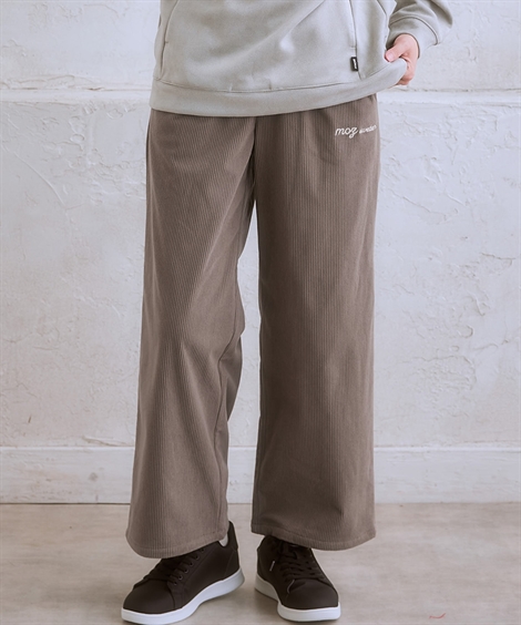 MASU コーデュロイパンツ　ストレートパンツ ニッセン（nissen） ストレートパンツ レディース moz モズ
