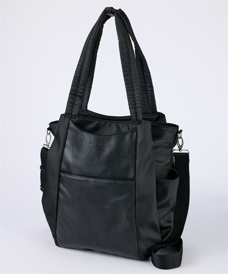 ニッセン（nissen） レディース 12ポケットHuguuuuuuu2WAY トート