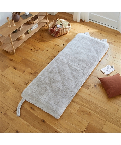 ニッセン（nissen） 猫Feel ごろ寝マットカバー まるで猫！のような