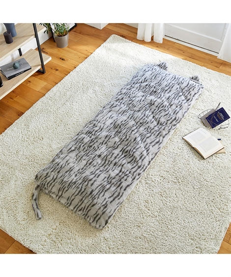 ニッセン（nissen） 猫Feel ごろ寝マットカバー まるで猫！のような