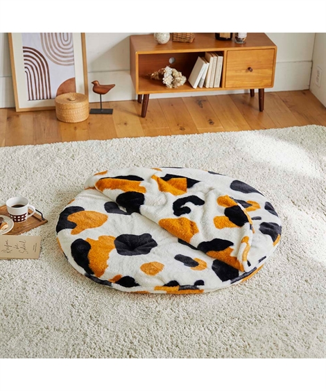 ニッセン（nissen） クッション まるで猫 のようなモフモフバーガー 猫
