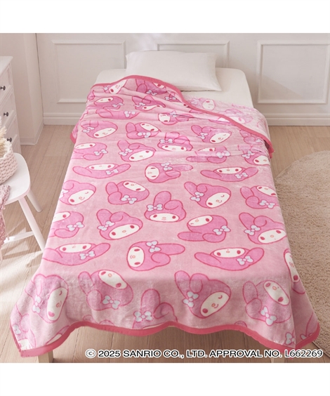 ニッセン（nissen） 毛布 ブランケット 寝具 マイメロディ なめらか