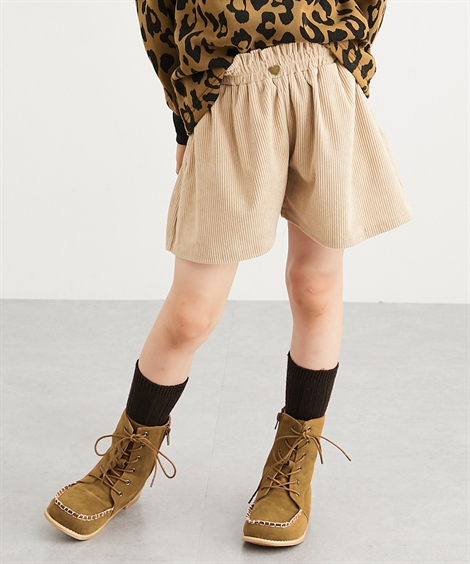 ニッセン（nissen） 子供服 キッズ ハートボタンコーデュロイ