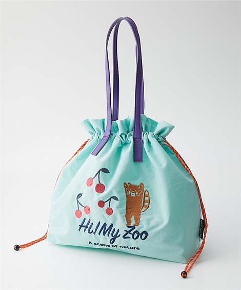 ニッセン（nissen） レディース HI MY ZOO ハイマイズー 刺繍 巾着