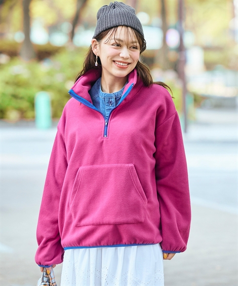 ニッセン（nissen） パーカー レディース フリースアノラック 冬