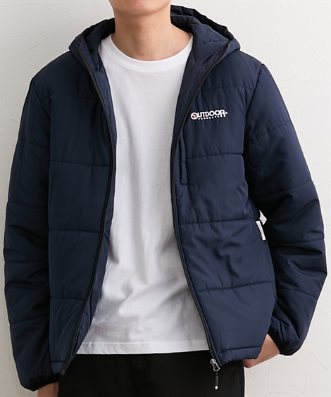 ニッセン（nissen） ブルゾン アウター メンズ フード付き中綿