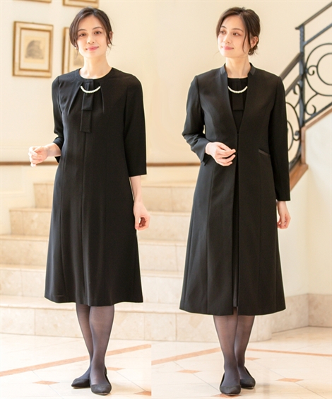 レディースフォーマル　喪服　７号 7号 喪服・ブラックフォーマル(礼服) 通販【ニッセン公式】