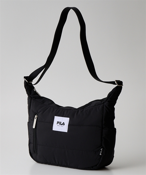 新品　FILA ショルダーバッグ FILA（フィラ） レディース ワッペン付ボンディング ショルダー バッグ