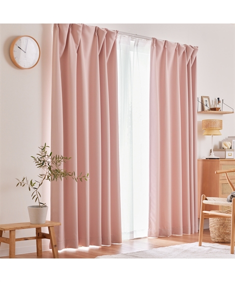 ニッセン（nissen） カーテンレース セット 4枚組 カーテン 1級遮光