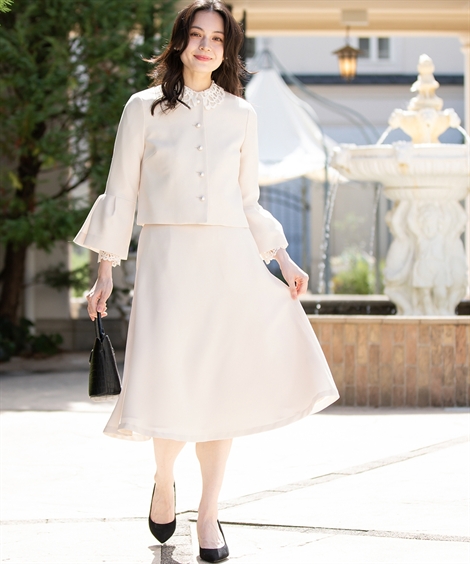【AVET】美品　スーツ　セットアップ　ジャケット　スカート　フォーマル 7days Life Styling セレモニースーツ セットアップ 入学式 卒業式