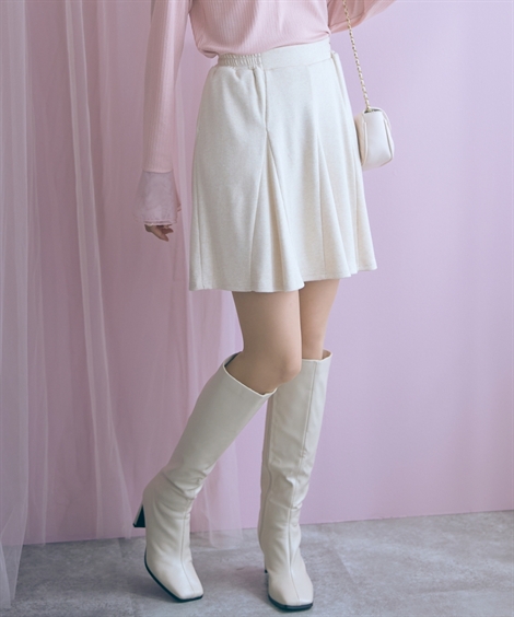 ニッセン（nissen） ミニスカート レディース ショート 丈フレア