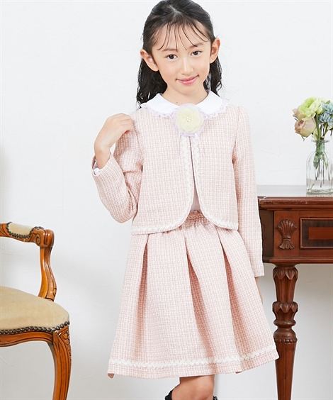ニッセン（nissen） フォーマル スーツ 子供服 キッズ 卒園 入学 4点