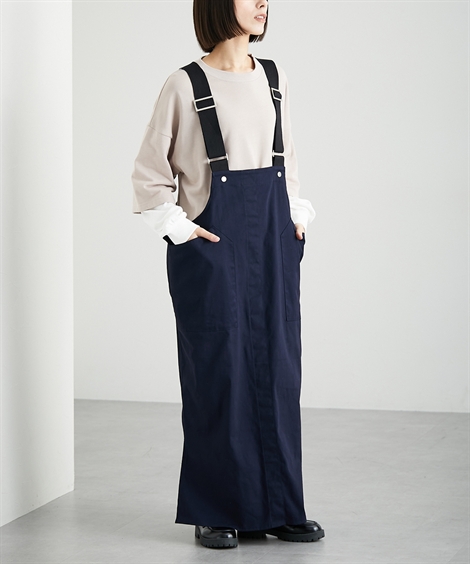 ニッセン（nissen） ジャンパースカート レディース 太 ベルト