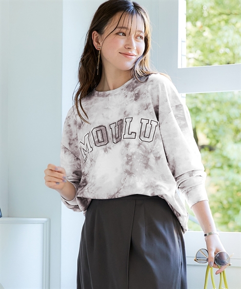 ニッセン（nissen） Tシャツ カットソー レディース タイダイ風