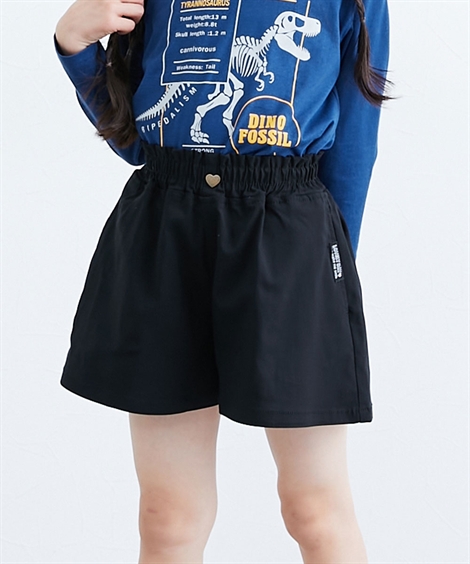 ニッセン（nissen） 子供服 キッズ ハートボタン キュロット 女の子 春