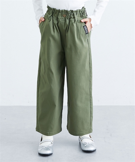 ニッセン（nissen） パンツ ズボン 子供服 キッズ ハートボタン ロング