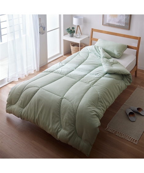 ニッセン（nissen） 掛け布団 寝具 年中快適 温度調節 洗える掛け 布団