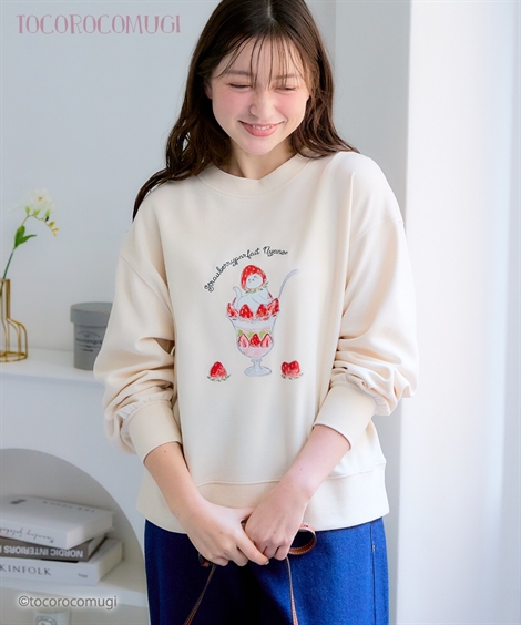 ニッセン（nissen） トレーナー スウェット レディース トコロコムギ